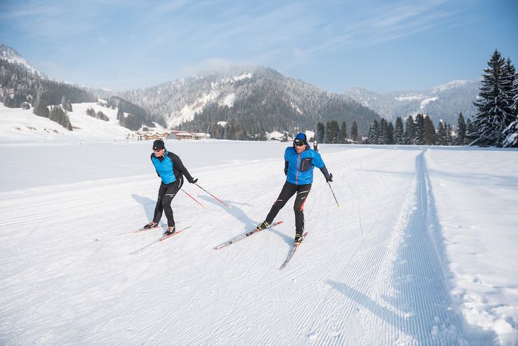 Skating auf der Grenzlandloipe