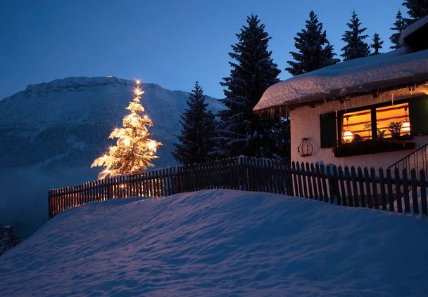 Milchhäusl im Winter