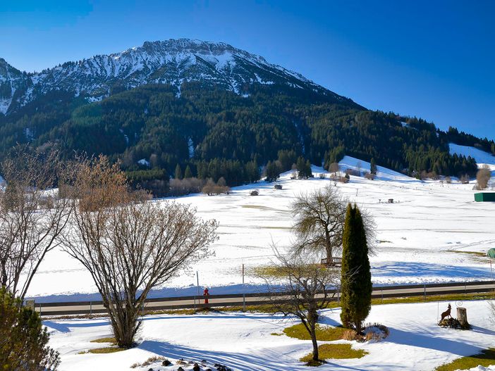 Aussicht vom Balkon