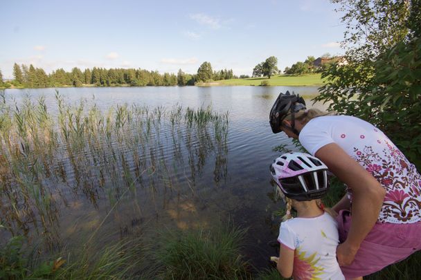 Radler am Hegratsriedsee