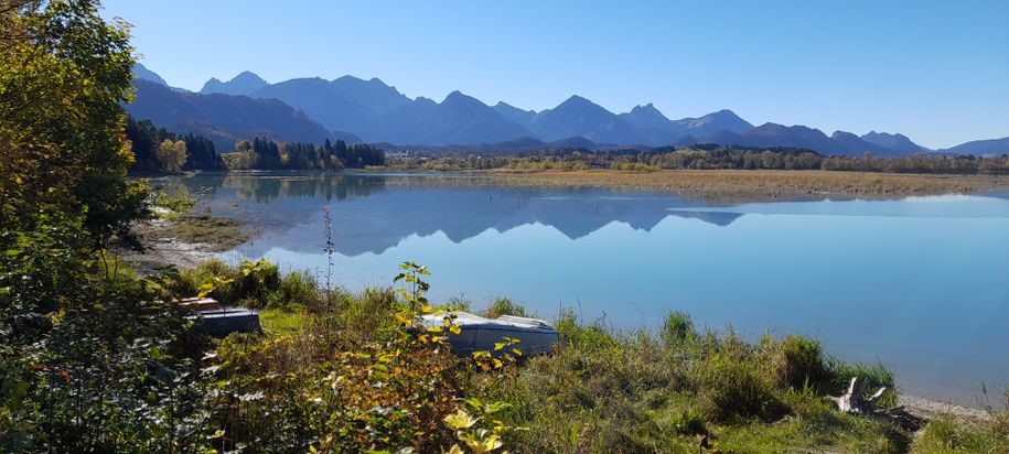 Spaziergang am Forggensee