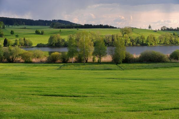 Der Badsee bei Isny-Beuren