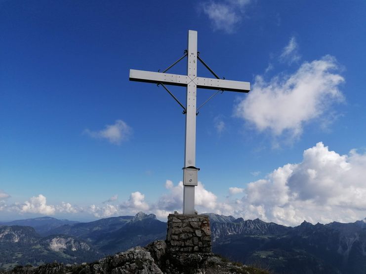 Gipfelkreuz Litnisschrofen (2069m)