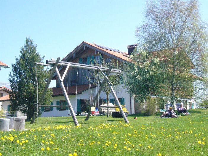 In unserem Garten ist für jeden Platz