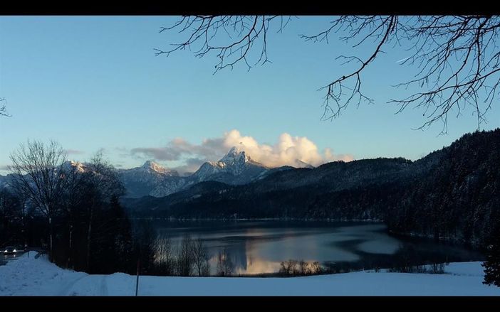 Winterbild Weißensee