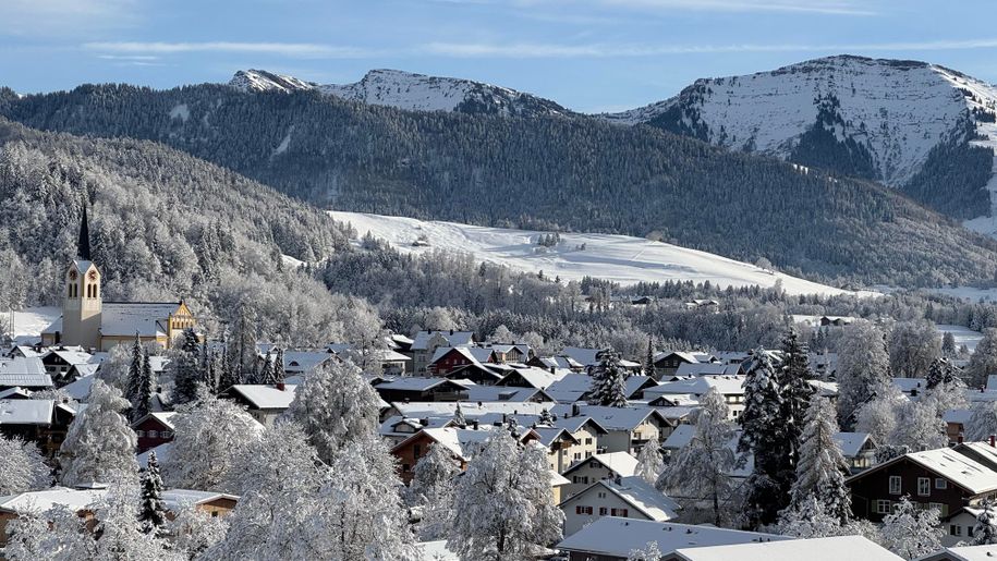 Oberstaufen im Winter