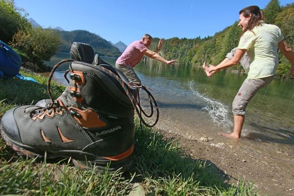 Abkühlung im Alpsee