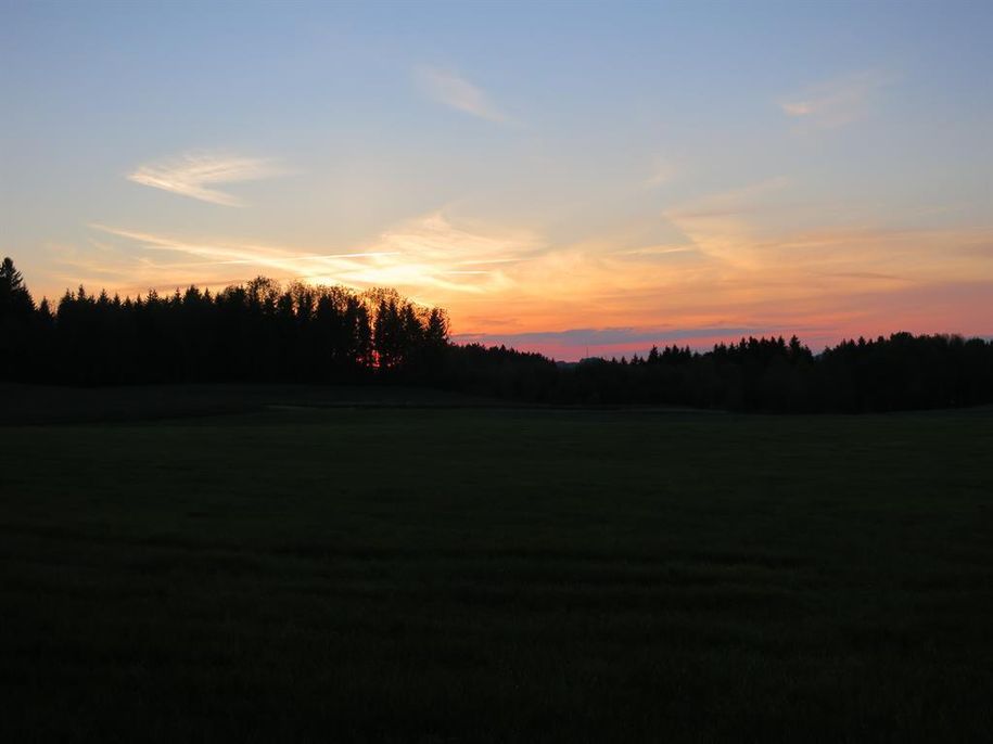 Farbenfroher Sonnenuntergang