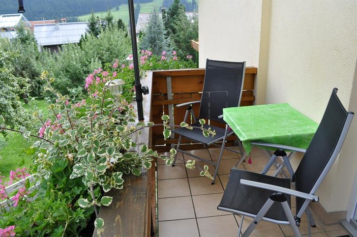 Ferienwohnung Balkon Ostseite-Küche