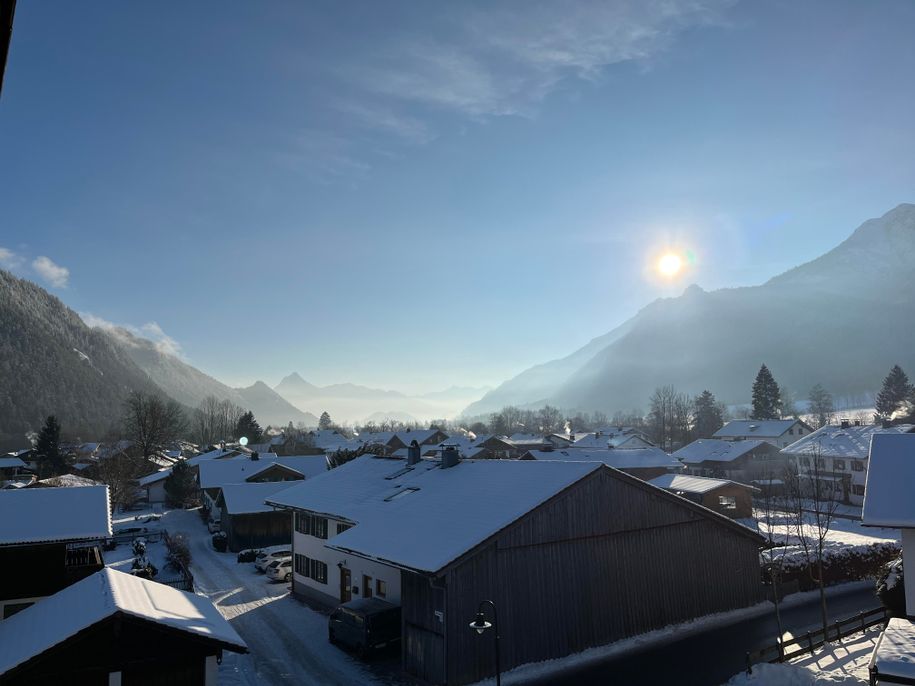 Blick Vilstal Richtung Zugspitze