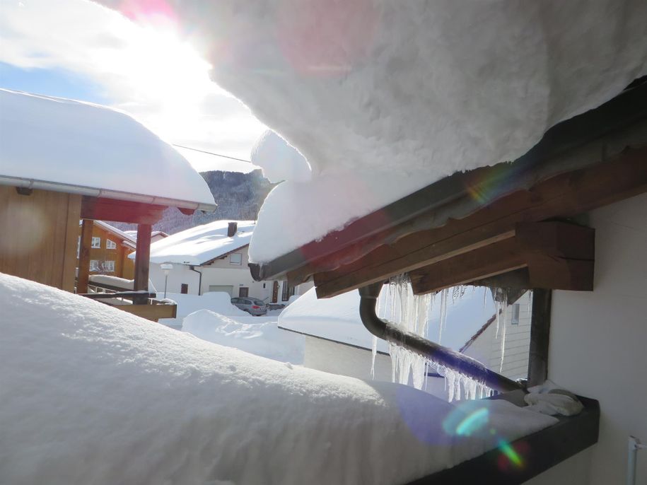 Ausblick auf die Alpspitze, Winter 2021