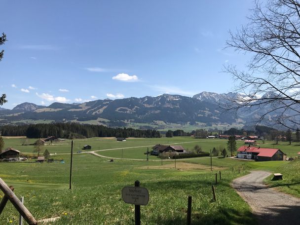 Blick auf den Golfplatz