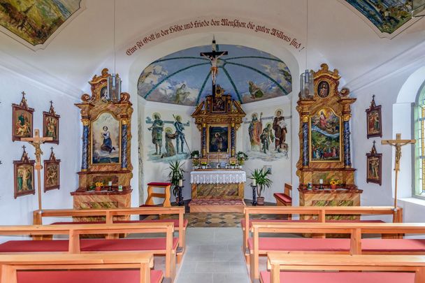 Barocker Hochaltar in der Wendelinskapelle