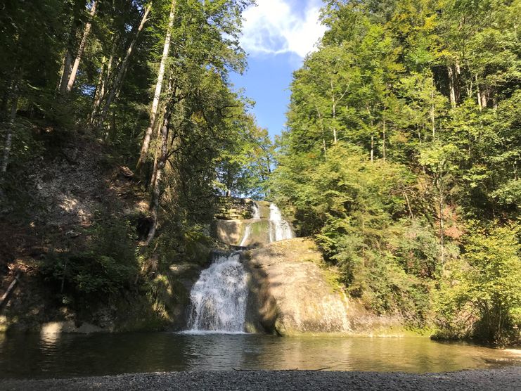 Eibele Wasserfälle Oberstaufen