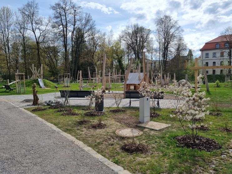 Spielplatz Jordanpark Foto Stadt Kaufbeuren