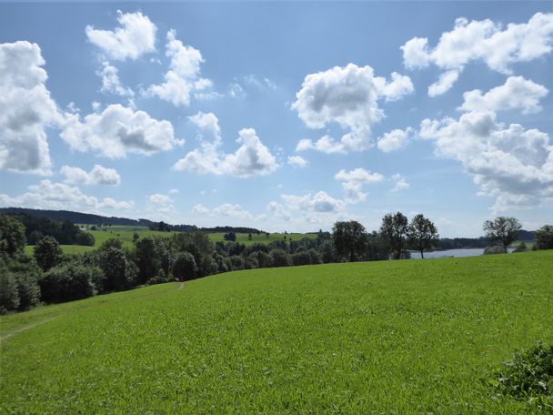 Blick auf den Badsee