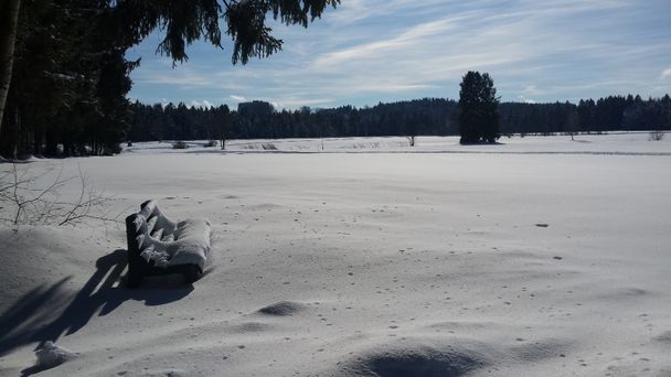 Winterwanderweg von Eisenharz nach Isny