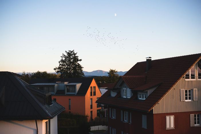 Zimmer mit Bergblick