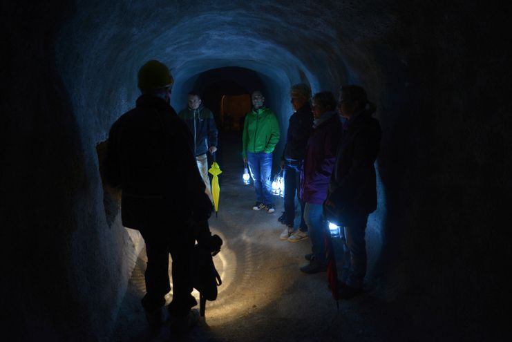 Tunnelführung im Kalvarienberg Sonthofen