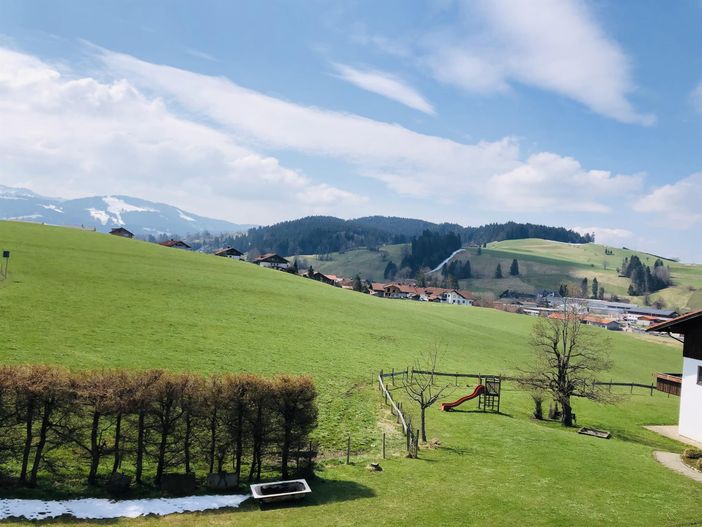 Fewo „Bergnest“ Sicht auf Nagelfluhkette u. Kapf