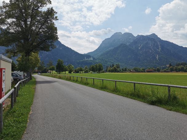 Start: Gipsmühlweg, Schlossbrauhaus Schwangau