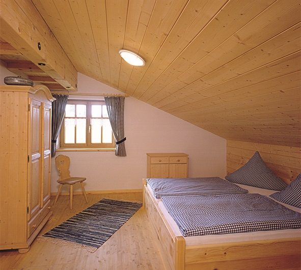 Schlafzimmer Berghütte