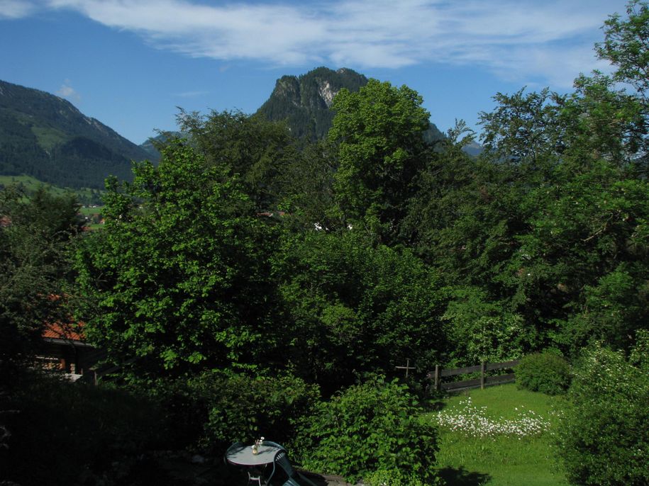 Garten mit Kienberg und Breitenberg