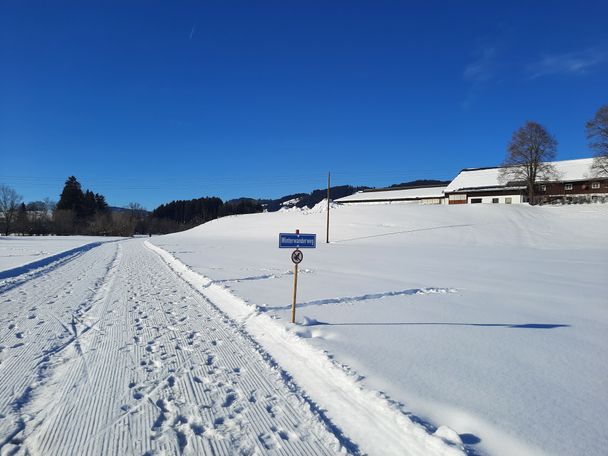 Winterwanderweg Moos Weitnau