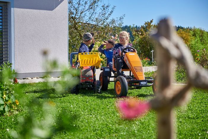 Reichlich Platz zum Spielen und Toben