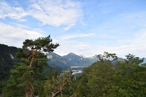 Blick vom Kalvarienberg in Richtung Vils/Pfronten