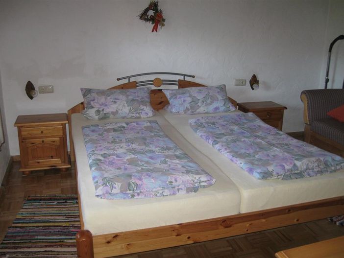 Schlafzimmer Ferienwohnung 1