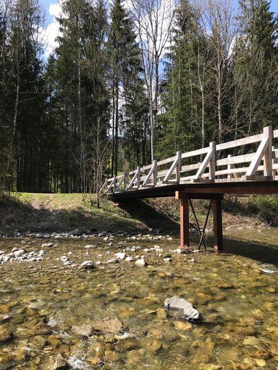 Brücke über die Ach