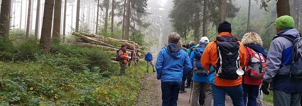 Jakobuspilger auf dem Weg nach Memmingen