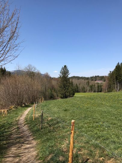 Fußweg zur Ach