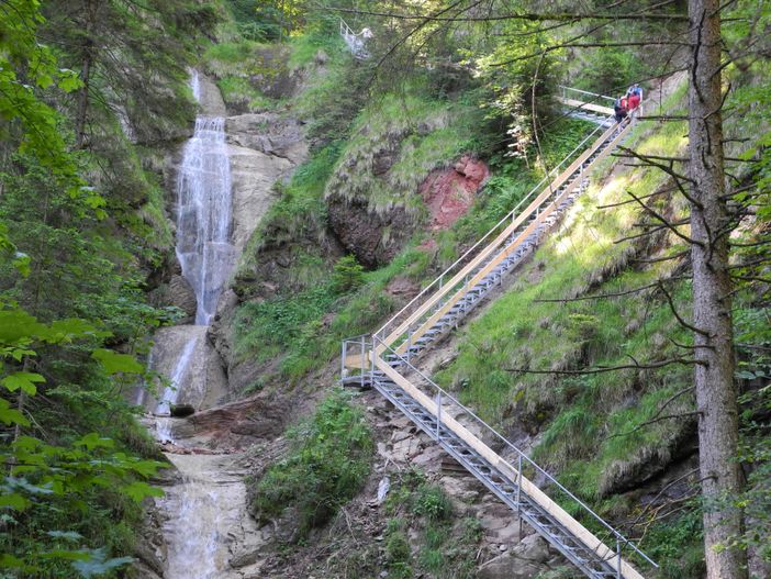 Wasserfallweg in Nesselwang