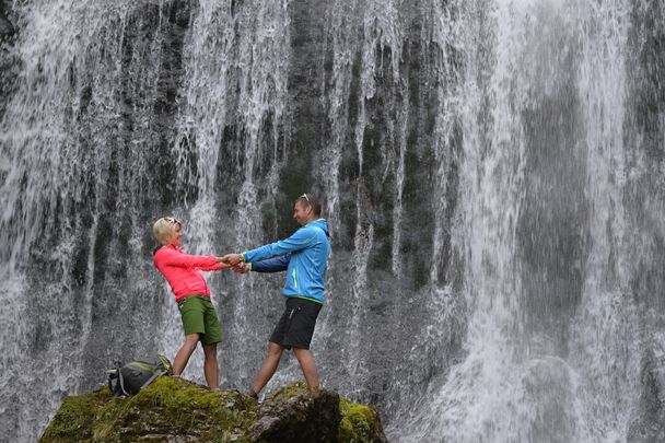 Der wunderschöne Kenzenwasserfall