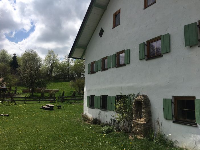 Johannishof im Sommer, Blick nach Süden