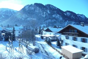 Blick vom Balkon