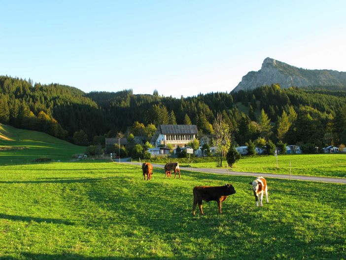 Südansicht unserer Ferienanlage