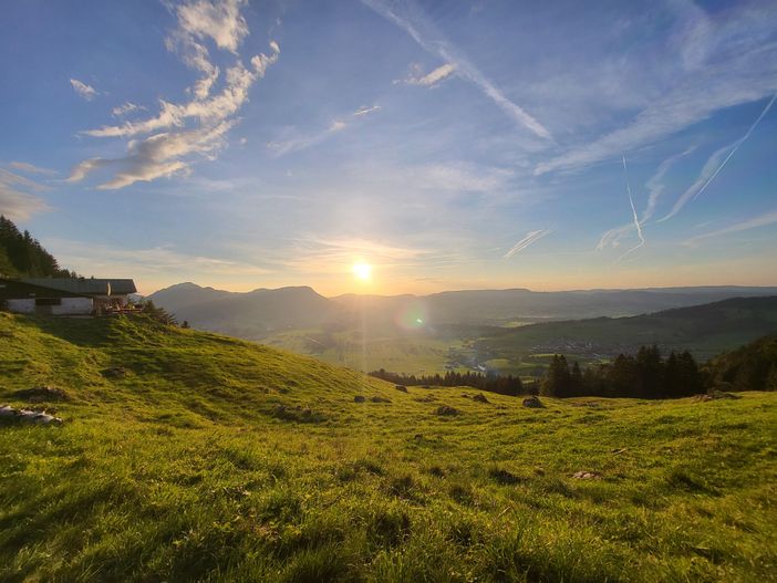 Traumhafter Blick auf die umliegende Natur