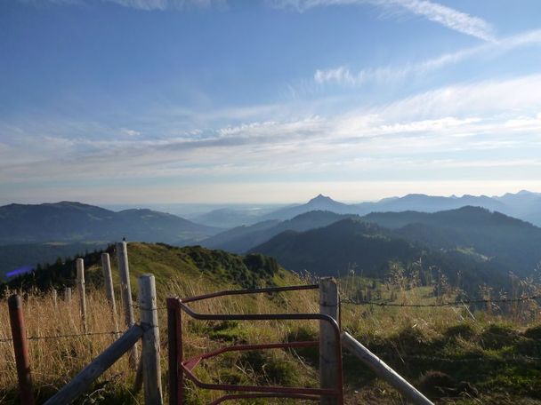 Auf dem Gipfel des Riedberger Horns