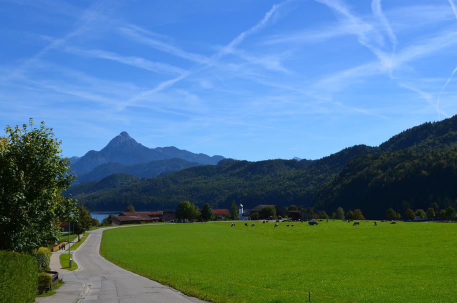 Berg/See ausblick