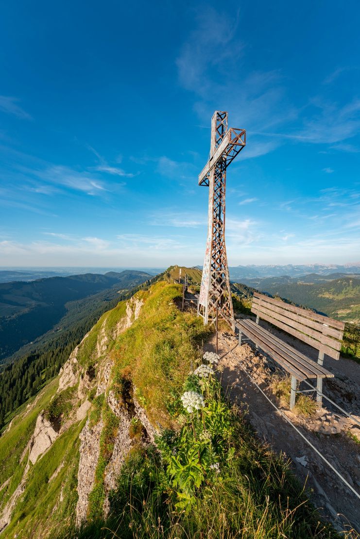 Gipfelkreuz am Hochgrat