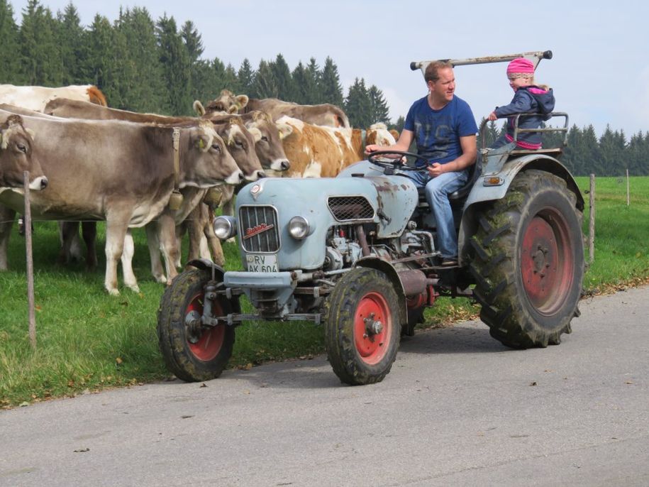 Traktor fahren