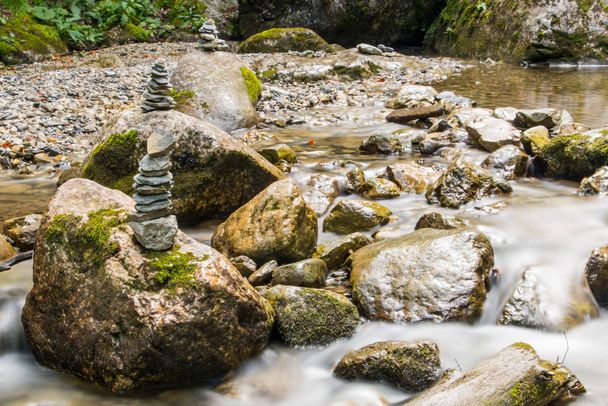 Steinmännle in der Reichenbachklamm