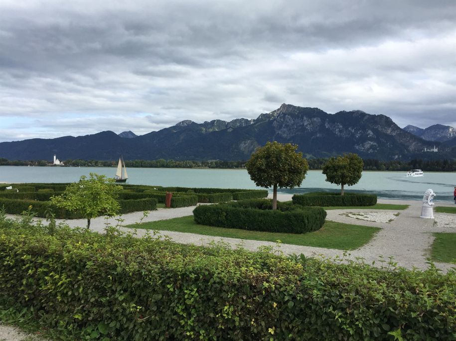 Seepromenade Segler Forggenseeschifffahrt