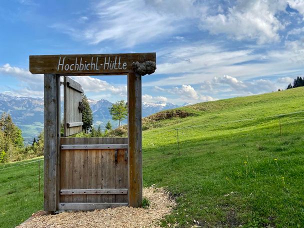 Hochbichl Hütte in Ofterschwang.