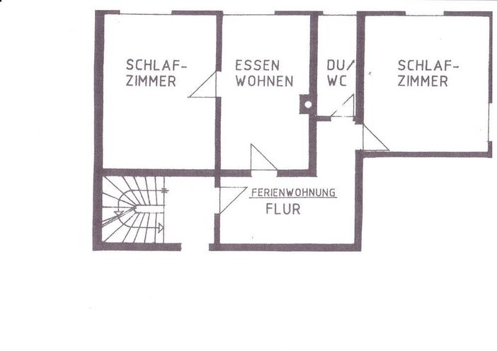 FeWo Rottachberg -Grundriss