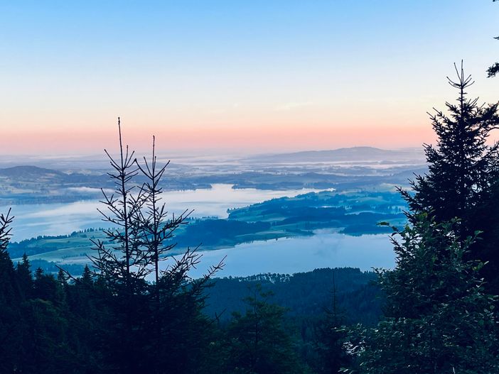 Ausblick zwischen Rohrkopf- und Drehhütte