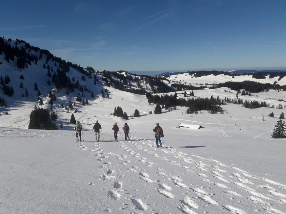 Schnee Schuh Oberstaufen Wandern Hotel Bavaria